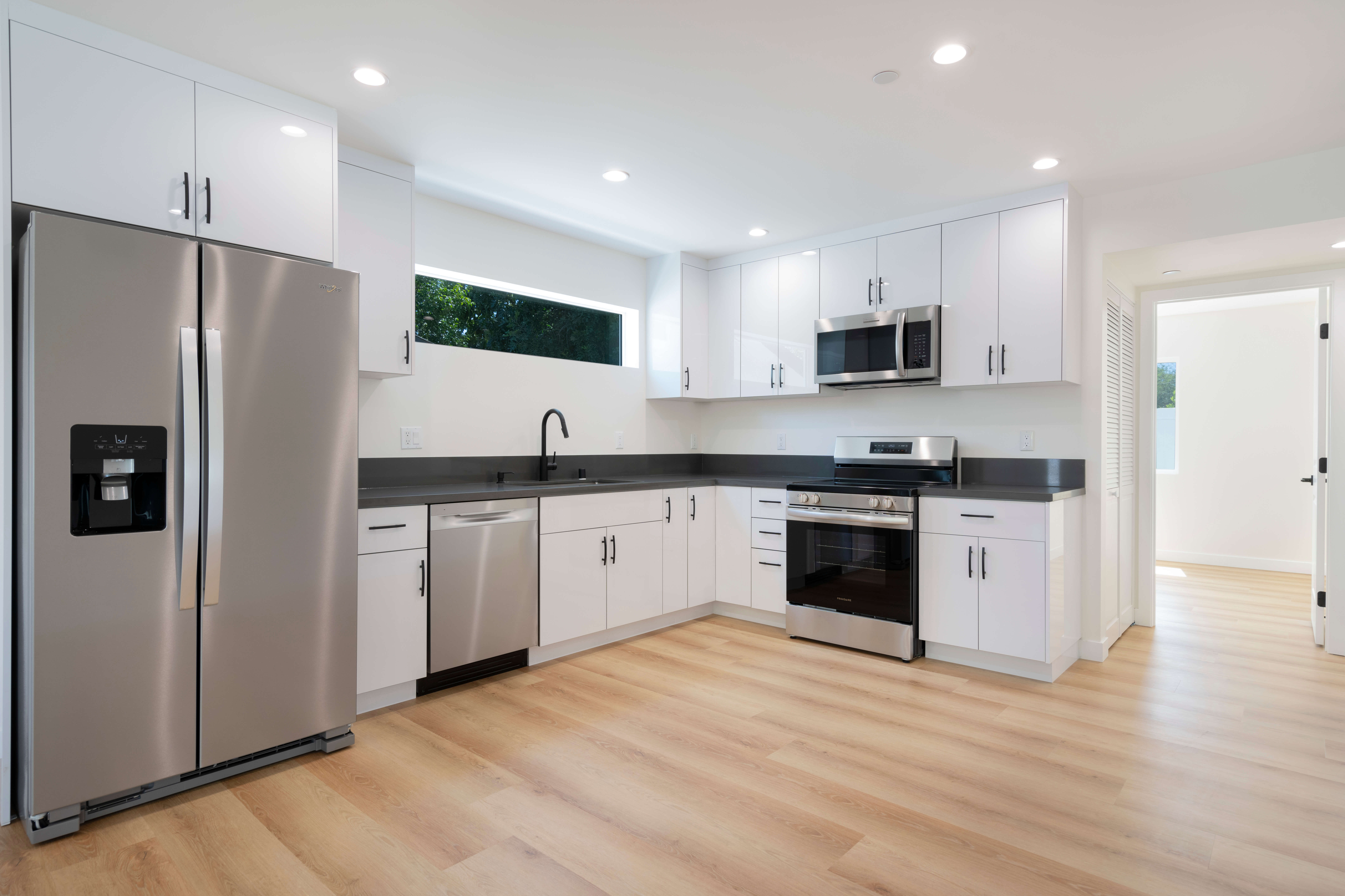 Modern kitchen in a coastal property